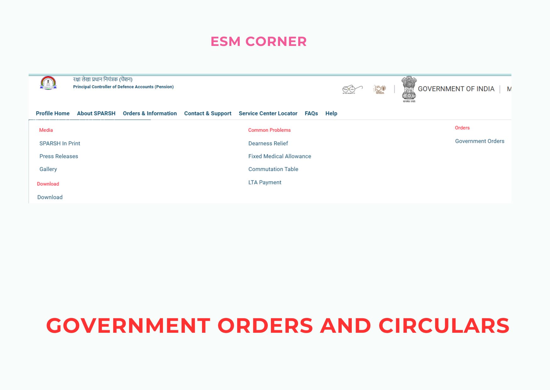 ESM CORNER esm-corner-sparsh-user-guide