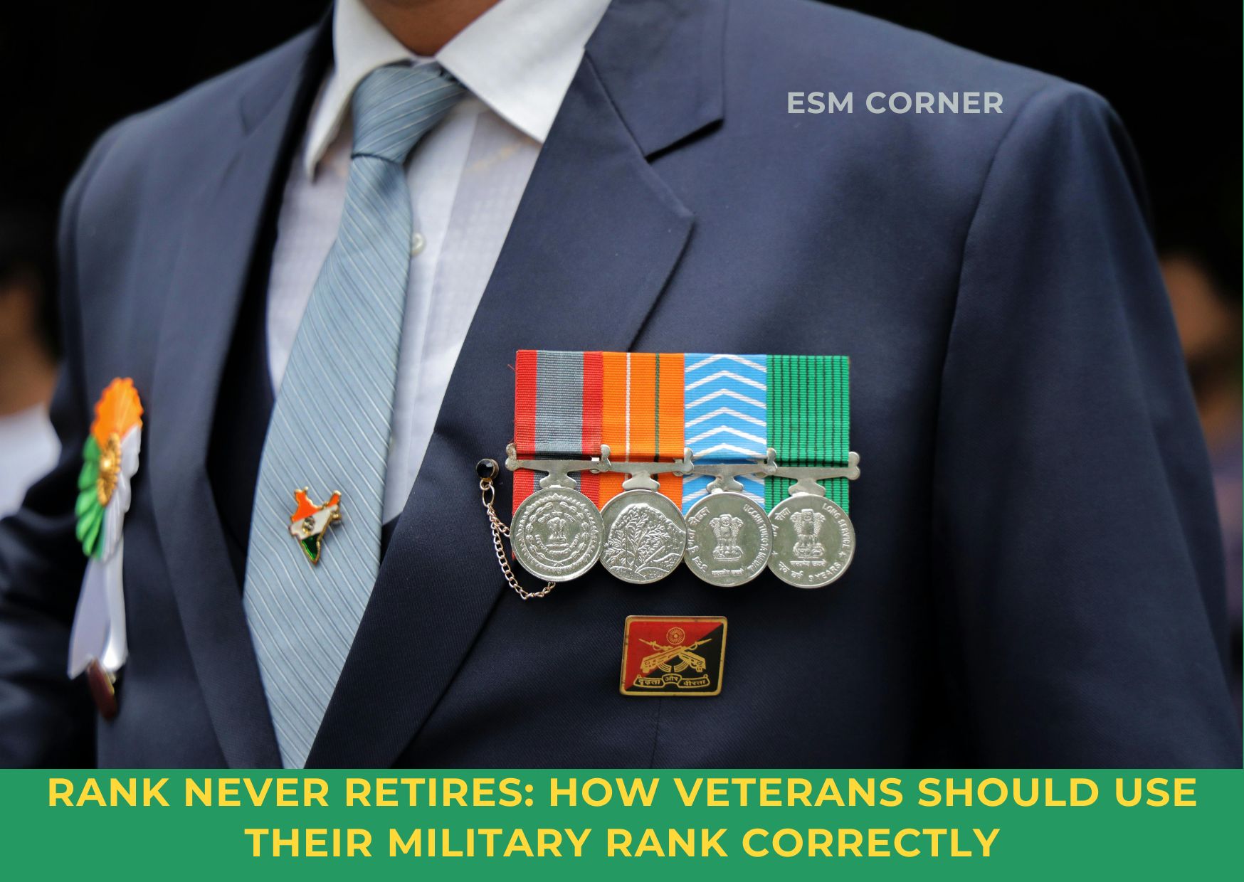 RANK NEVER RETIRES: HOW VETERANS SHOULD USE THEIR MILITARY RANK CORRECTLY