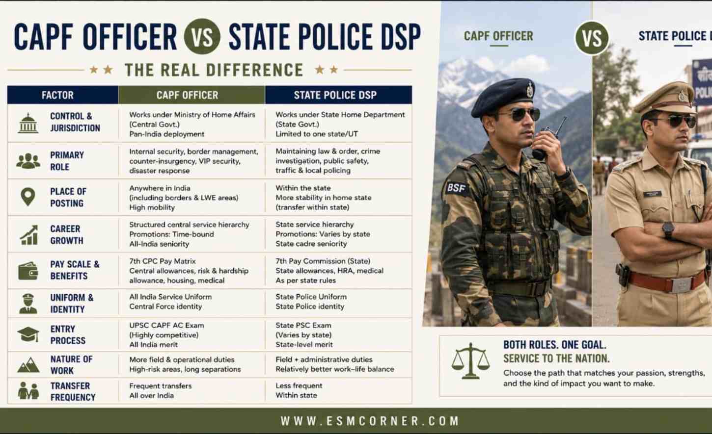 CAPF Assistant Commandant Entry
