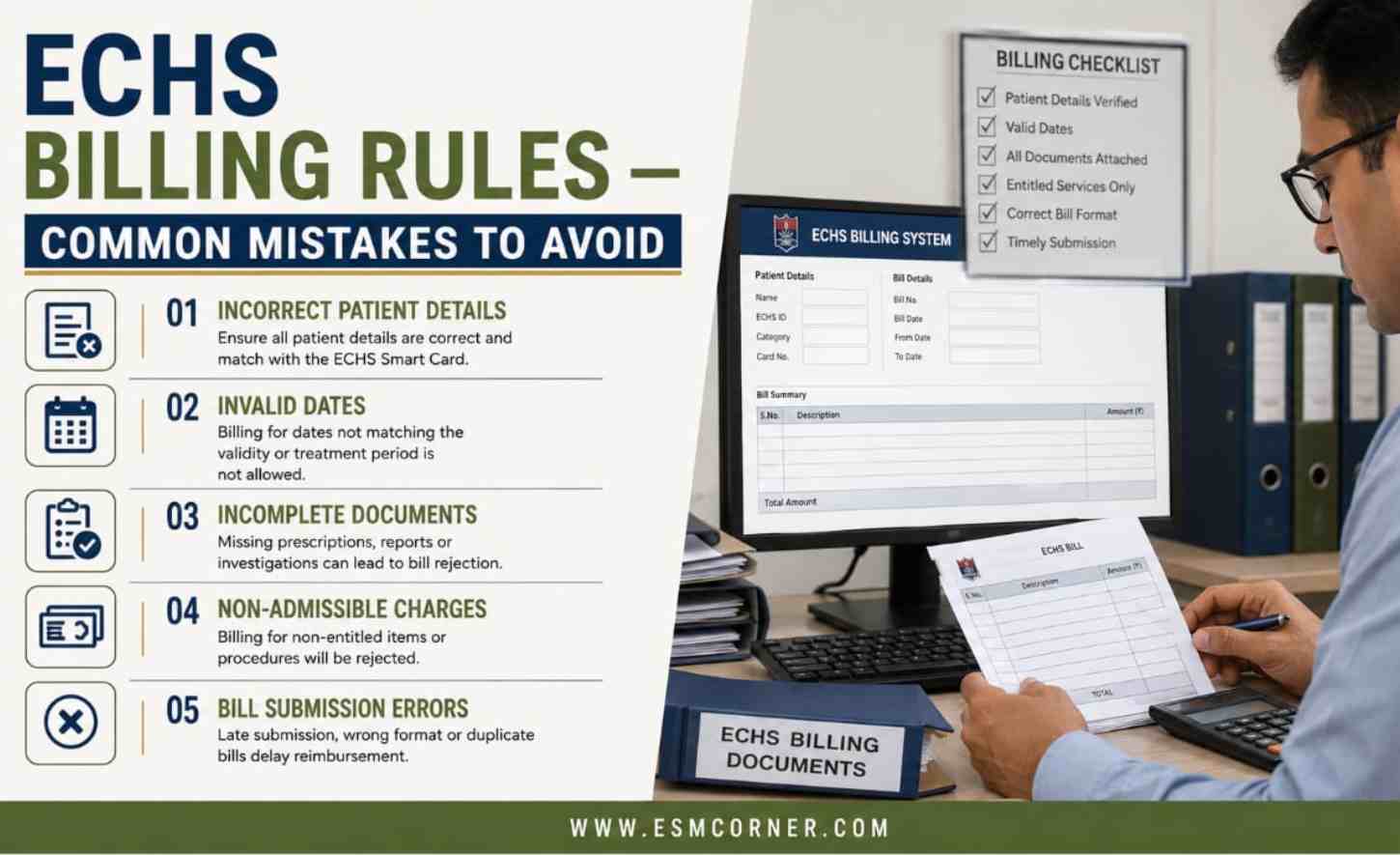 ECHS Billing Rules